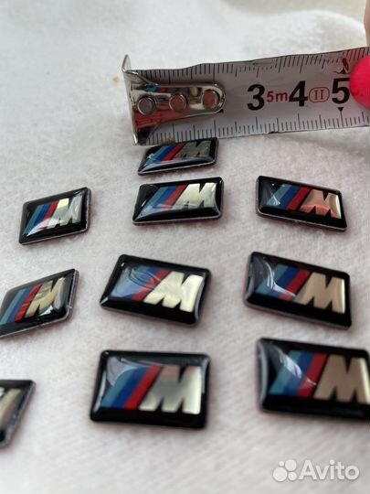 М наклейка на диски bmw