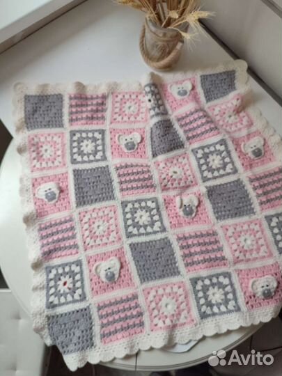 Плед для малыша ручной работы