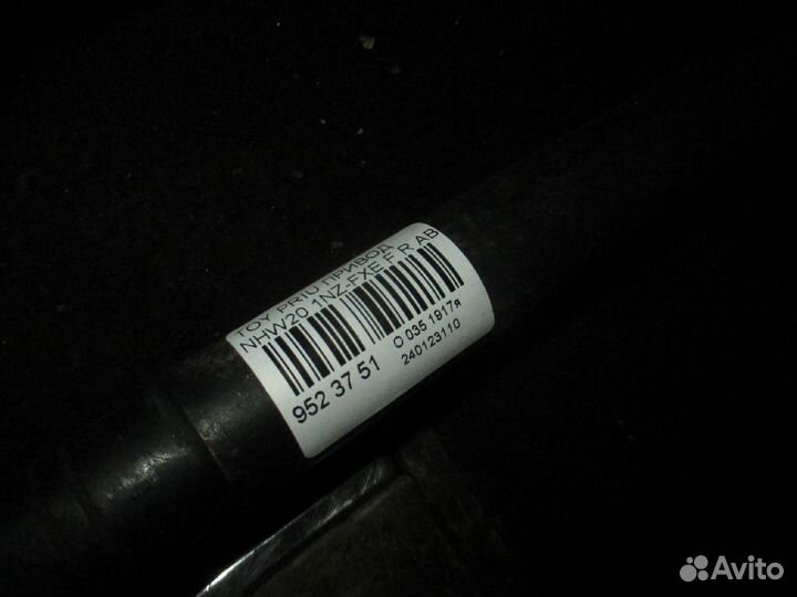 Привод Toyota Prius NHW20 (Переднее Правое)