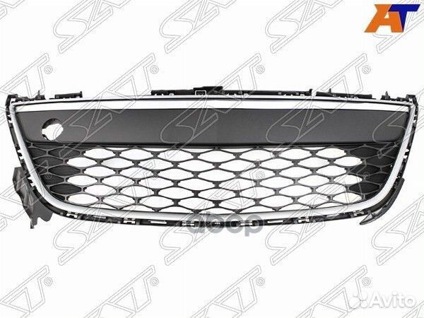 Решетка в бампер mazda CX-7 10-12 в сборе с хро