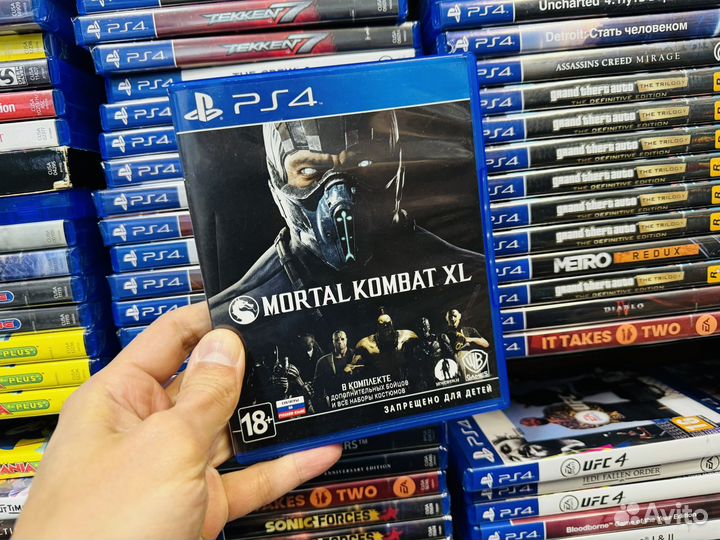 Mortal kombat xl ps4 диск