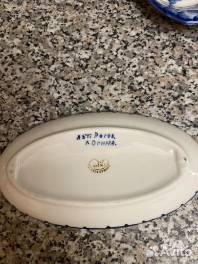 Гжель посуда