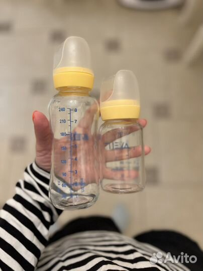 Бутылочки avent стекло