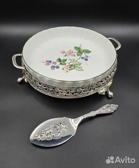 H.Samuel. Блюдо для запекания. Англия. Винтаж