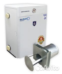 Котел газовый buran кс-гз-12,5, парапетный, 12,5кВ