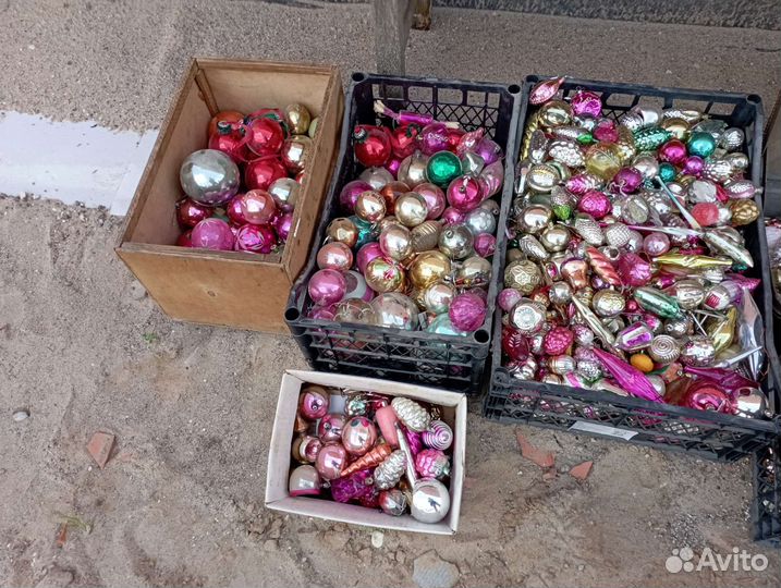 Ëлочные игрушки СССР