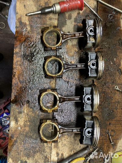 Поршни шатуны subaru ej25