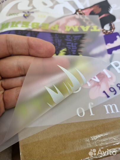 Пленка для dtf принтера для печати на футболках