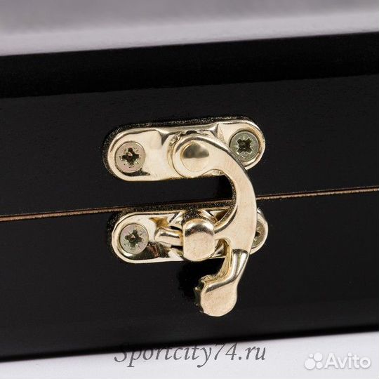 Нарды большие с кожаной вставкой Кроко микс