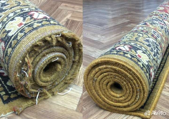 Оверлок ковров, возможен выезд на дом