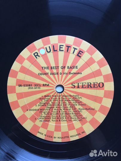 Каунт Бейси/Хорхе Луис Пратс &Артуро Сандоваль 2LP