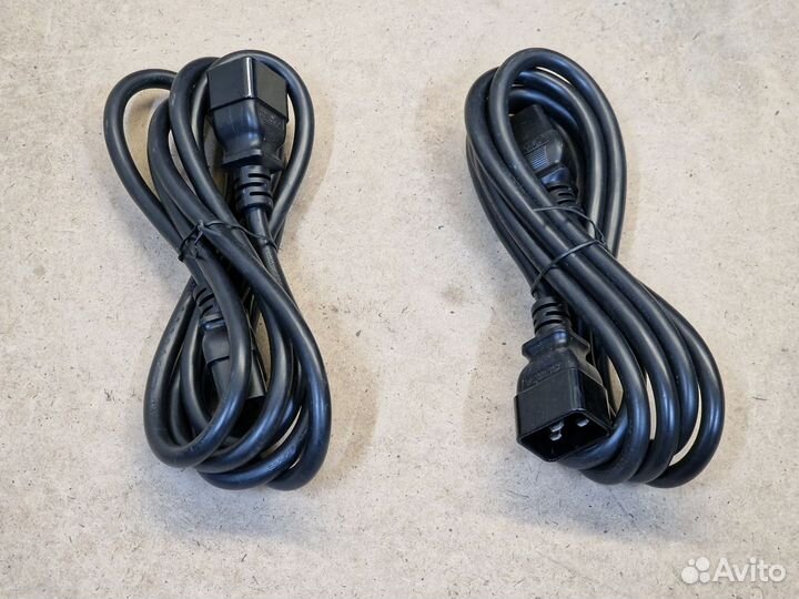 Кабель IEC-320-C19 - IEC-320-C20, 2.5 метра, 1.5мм