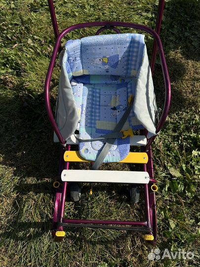 Детские санки с колесами