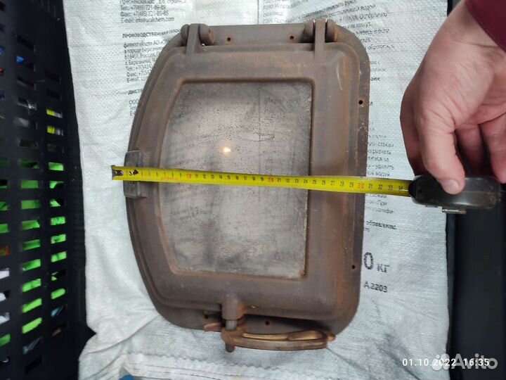 Дверка для печи с закаленным стеклом