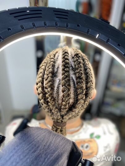 Плетение афрокос