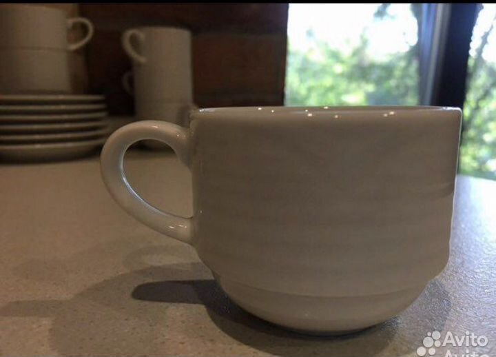 Чашки кофейные с блюдцем