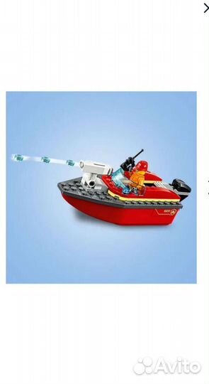 Конструктор Lego City 60213 Пожар в порту