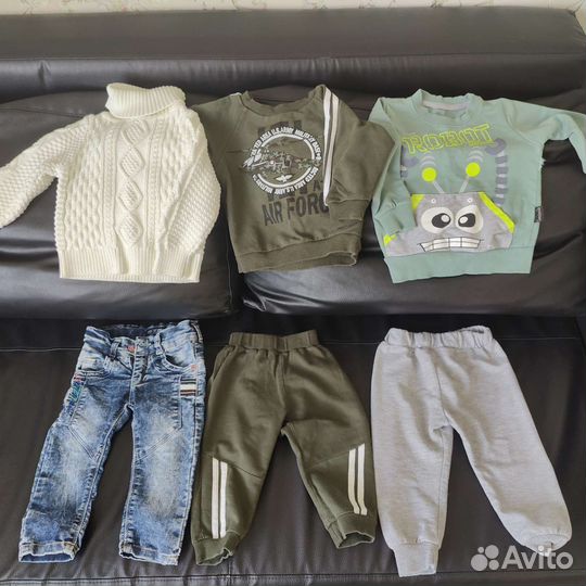 Вещи пакетом на мальчика 1-1,5 года