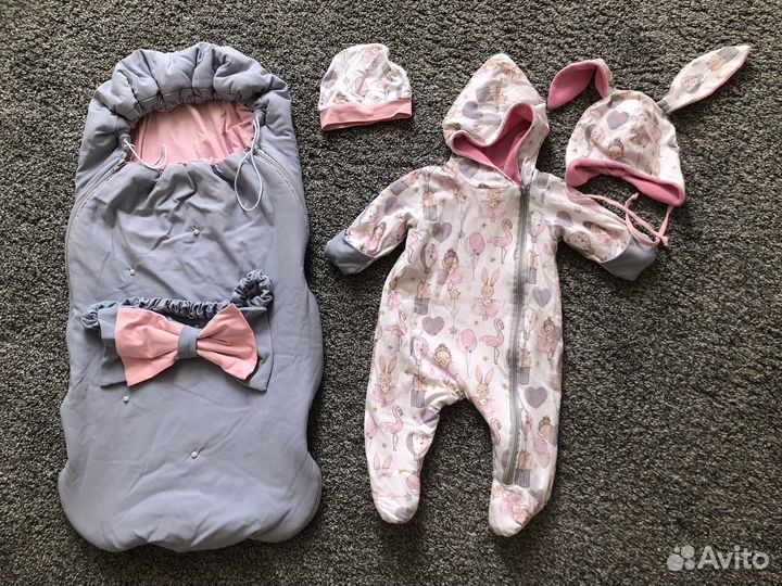 Конверт на выписку лето весна