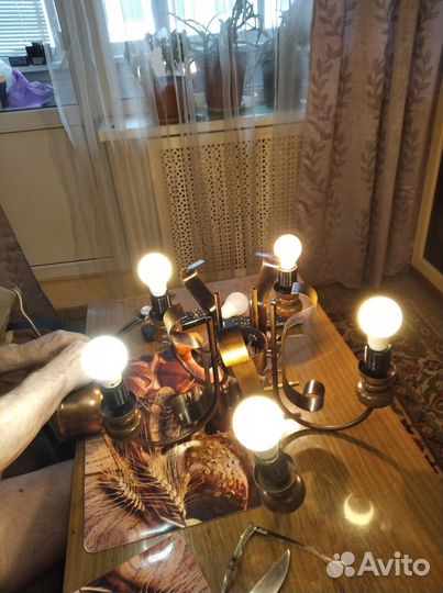 Люстра потолочная Югославская