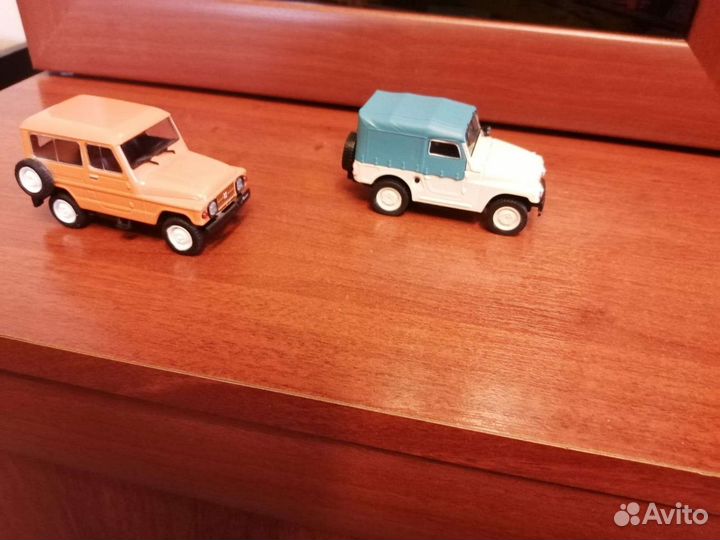 Модели 1:43 автомобилей москвич