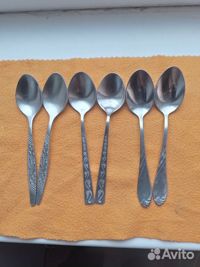 Советские чайные ложки нержавейка