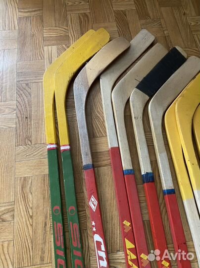 Клюшка хоккейная СССР («цена 4 р. 90 коп»)