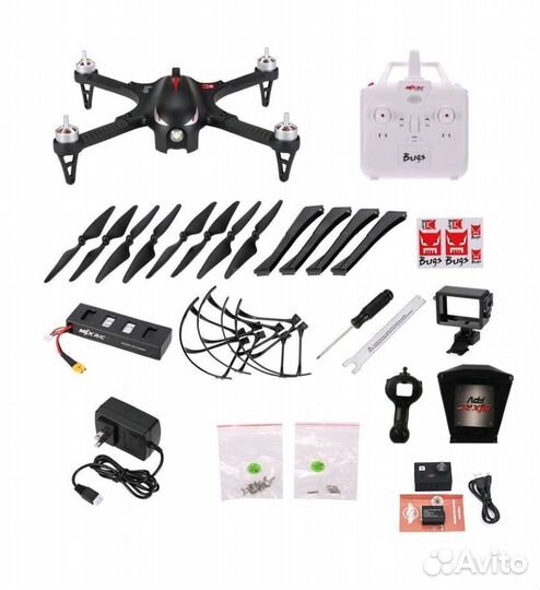 Квадрокоптер MJX Bugs 3 с FVP WiFi и 4К камерой