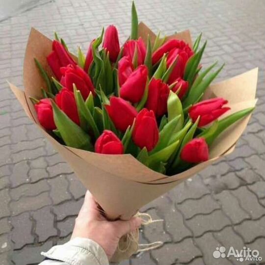 Цветы тюльпаны с бесплатной доставкой