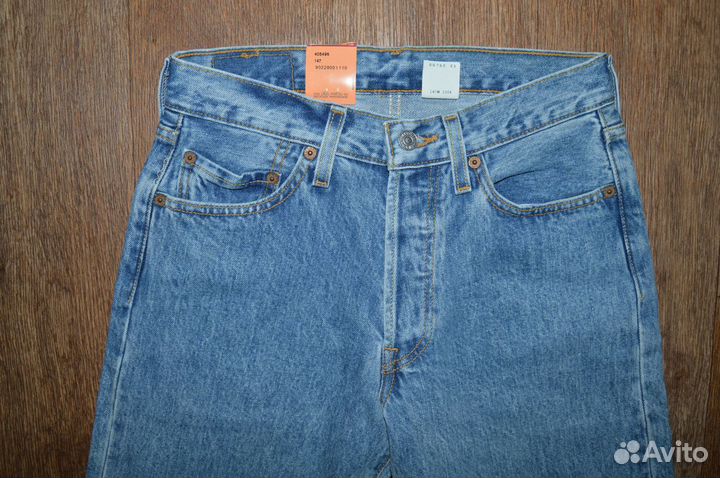 Джинсы Levis 501 W29 L30, модель 2002г, Old school
