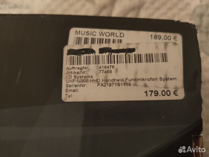 Микрофон для караоке беспроводной