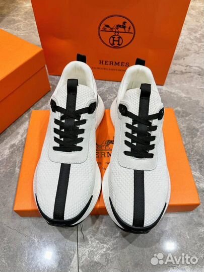 Стильные кроссовки Hermes (39-45) для мужчин