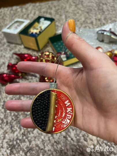 Елочные игрушки Ариэль, холидей, карлсбах