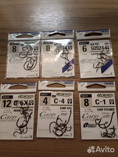 Крючки, вертлюжки, застежки