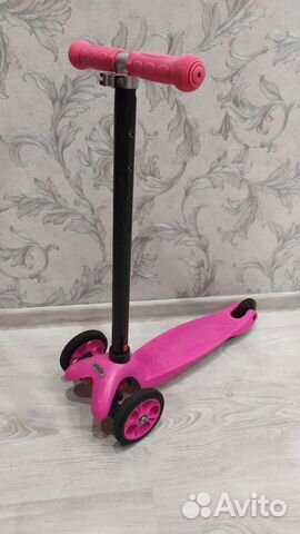 Самокат детский трехколесный бу