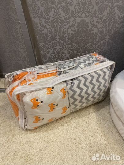 Бортики в детскую кроватку