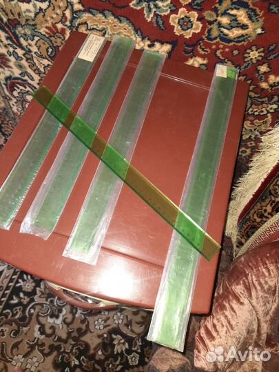 Линейка - прозрачный пластик