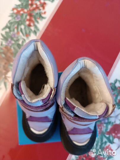 Зимние детские ботинки