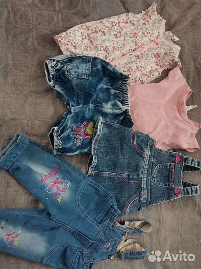 Детские вещи пакетом для девочек