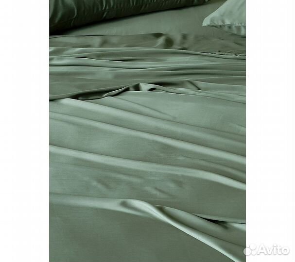 Постельное белье GoodNight Essential дуэт зеленый