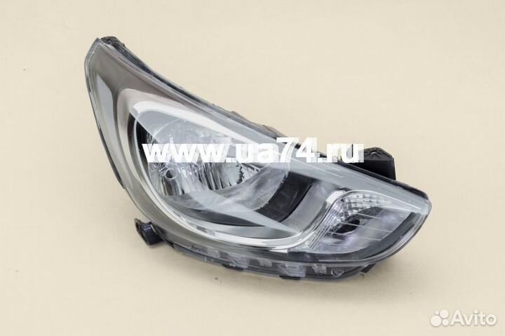 Фара с эл.кор. Hyundai Solaris 10-14 Правая