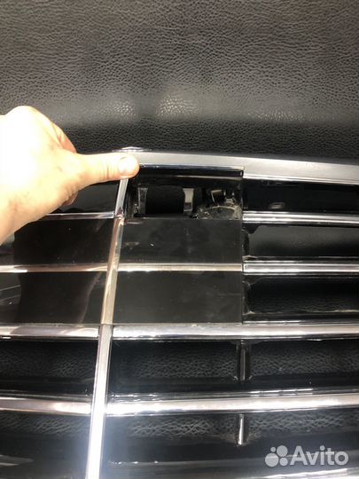 Решетка радиатора w222 камера и дистроник