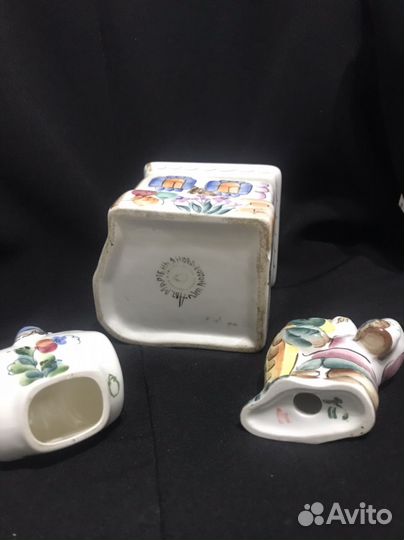 Изделия фаянсовые СССР. Ручная авторская работа