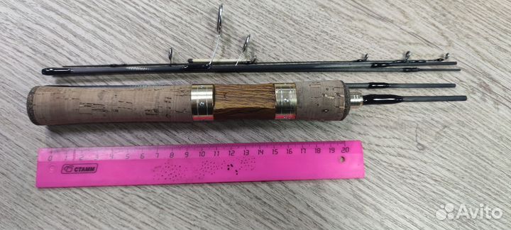 Спиннинг тревел для мормышинга ручная работа