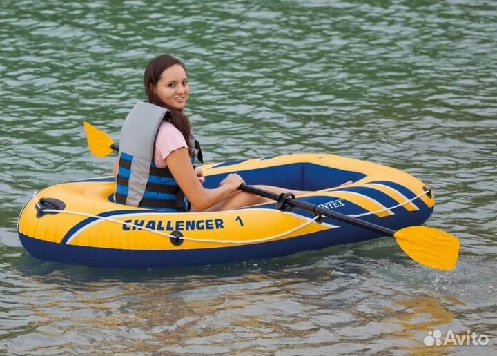 Лодка надувная Intex 68365 Challenger 1 193x108x3