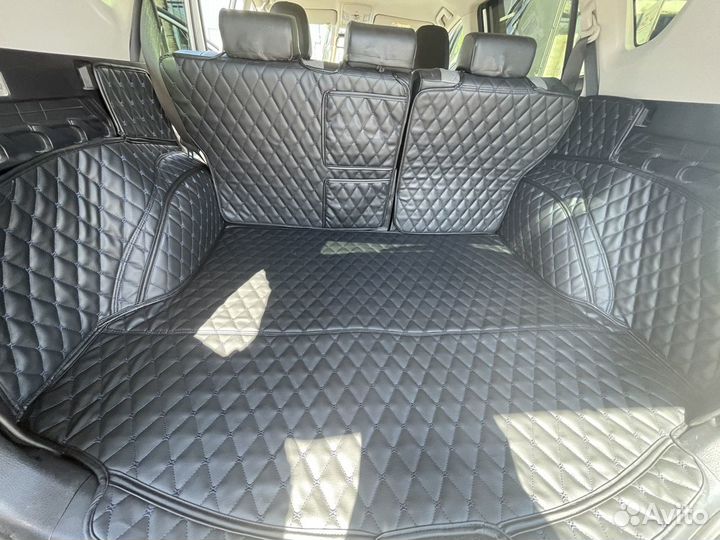 Eva, эва ева автоковрики, экокожа, багажник, ковры