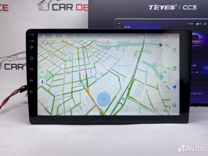 Магнитола универсальная CC3 Teyes 3/32