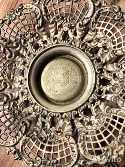 Антикварное блюдо, лопатка,солонка