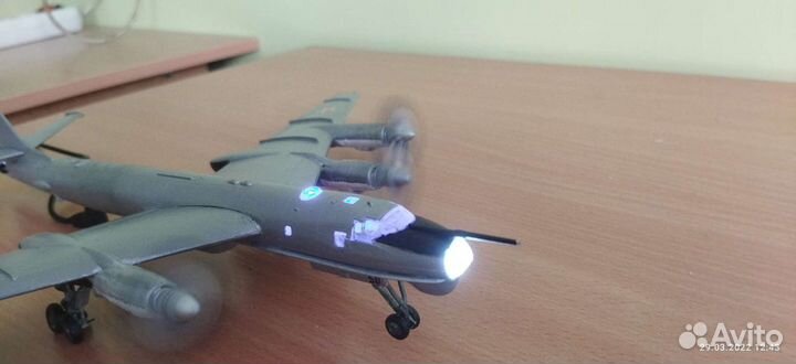 Модель самолёта Ту 142(Ту95мс)