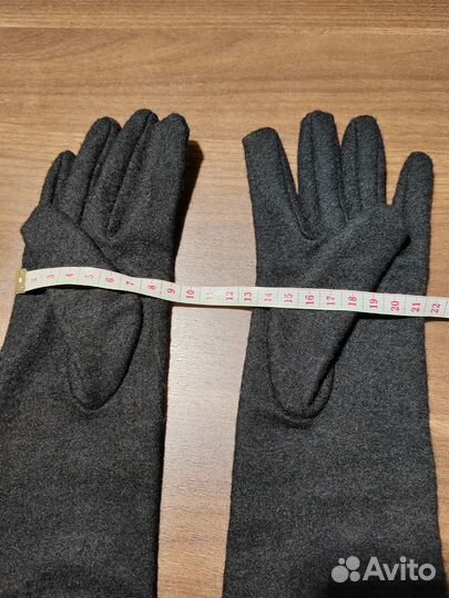 Перчатки высокие женские шерстяные